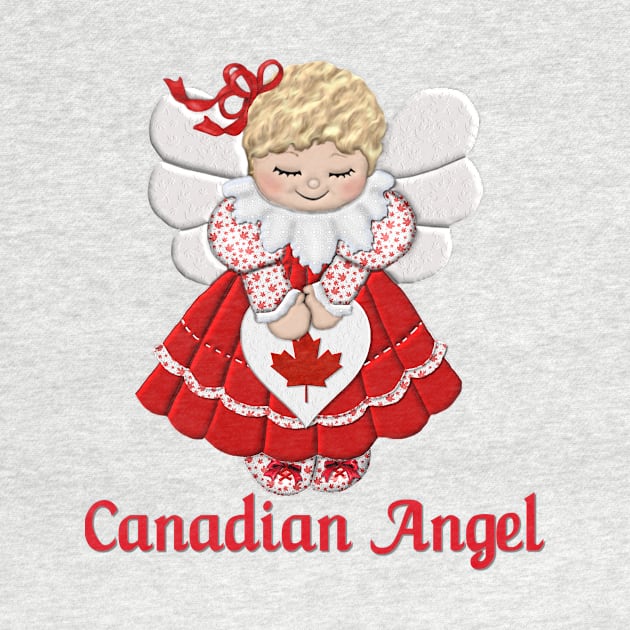 Canada Day Angel by SpiceTree